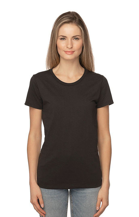 Royal Apparel 64051 Unisex Viscose Hemp Organic Cotton Tee - Caviar