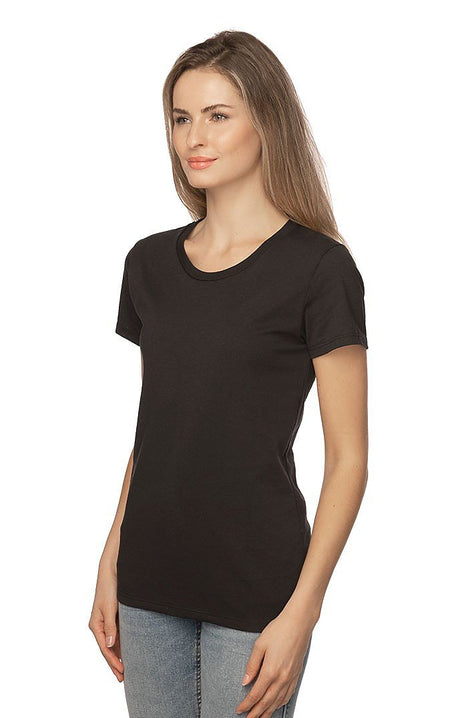 Royal Apparel 64051 Unisex Viscose Hemp Organic Cotton Tee - Caviar