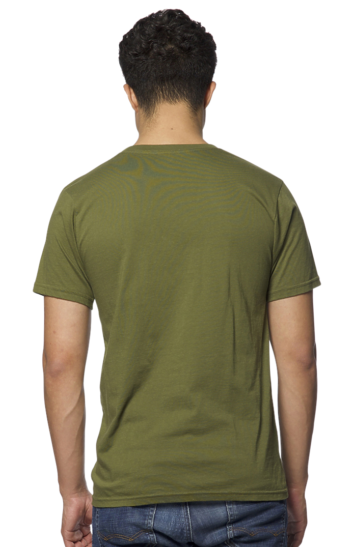 Royal Apparel 64051 Unisex Viscose Hemp Organic Cotton Tee - Herb