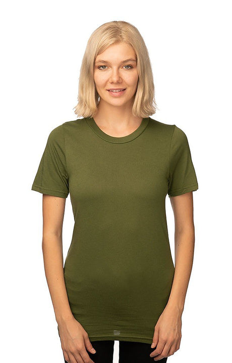 Royal Apparel 64051 Unisex Viscose Hemp Organic Cotton Tee - Herb