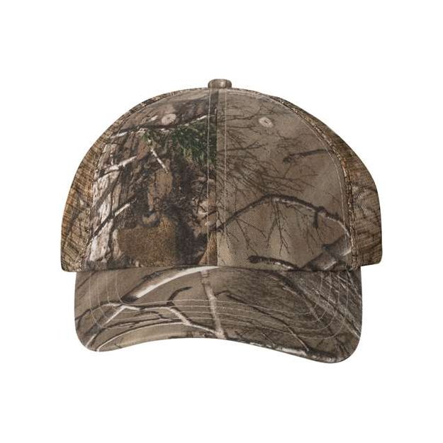 Kati Licensed Camo Washed Mesh Cap - Kati LC101V Kati