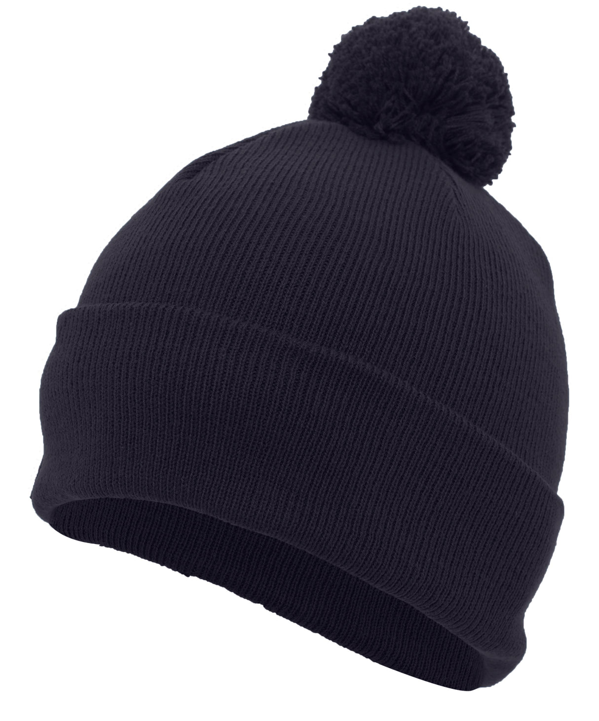 Pacific Headwear Knit Fold Over Pom-Pom Beanie 641K
