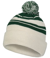 Pacific Headwear Knit Fold Over Pom-Pom Beanie 641K