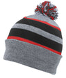 Pacific Headwear Knit Fold Over Pom-Pom Beanie 641K