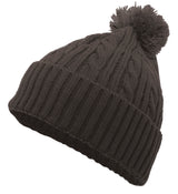 Pacific Headwear Cable Knit Pom-Pom Beanie 643K