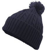 Pacific Headwear Cable Knit Pom-Pom Beanie 643K