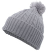Pacific Headwear Cable Knit Pom-Pom Beanie 643K