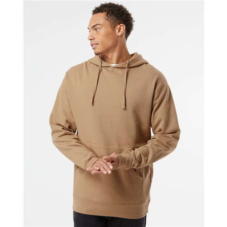 Independent Trading Co. Midweight Hooded Sweatshirt - Sandstone - Independent Trading Co. SS4500 Independent Trading Co. Sandstone XS