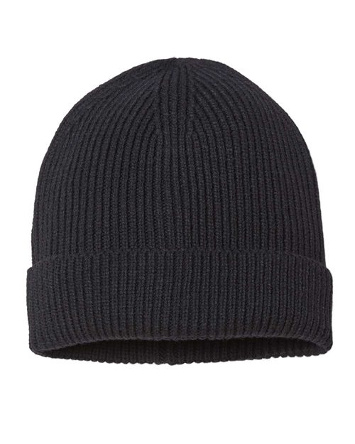 Atlantis Headwear Sustainable Fine Rib Cuffed Beanie - Atlantis Headwear ANDY Atlantis Headwear