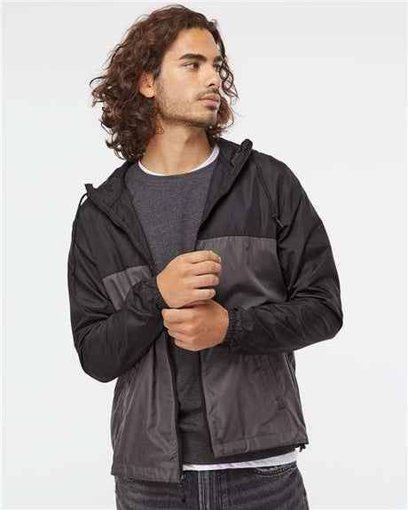 Independent Trading Co. Men's Lightweight Windbreaker Full-Zip Jacket - Independent Trading Co. EXP54LWZ