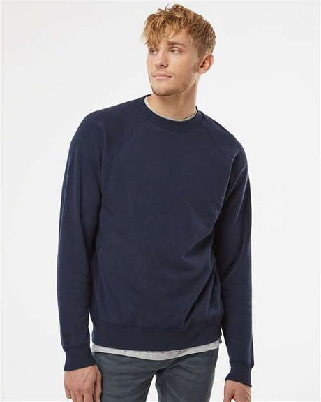 Independent Trading Co. Unisex Special Blend Raglan Crewneck Sweatshirt - Independent Trading Co. PRM30SBC