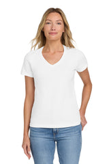 Gildan Softstyle ®  Women's Fit V-Neck T-Shirt. 64V00L - Gildan 64V00L