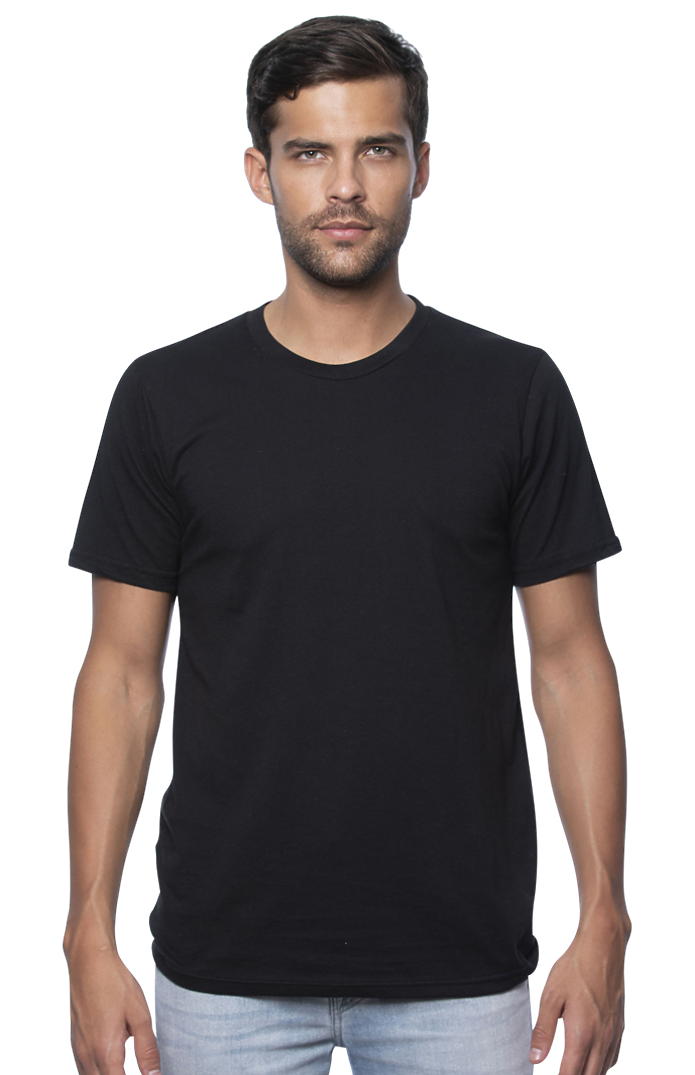 Royal Apparel 65051 Unisex Recycled Jersey Tee - Recycle Black