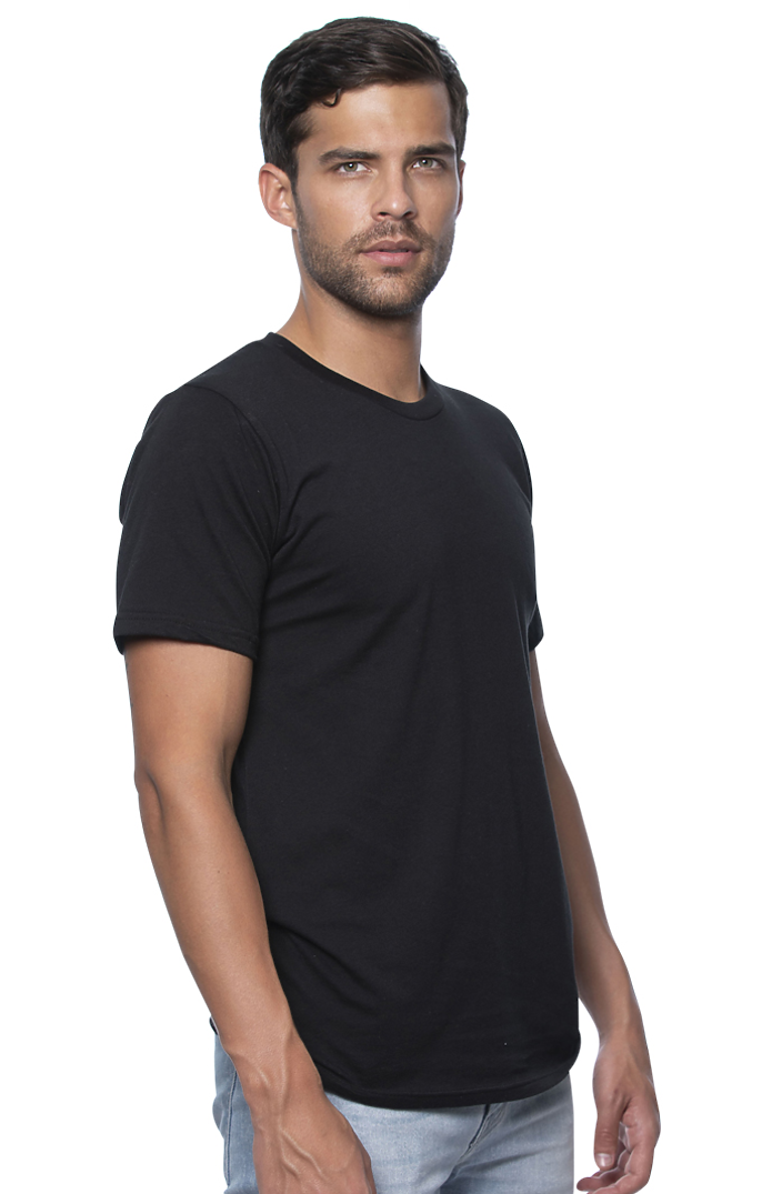 Royal Apparel 65051 Unisex Recycled Jersey Tee - Recycle Black
