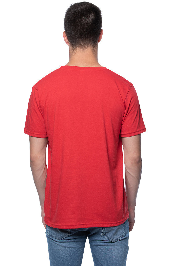Royal Apparel 65051 Unisex Recycled Jersey Tee - Recycle Red