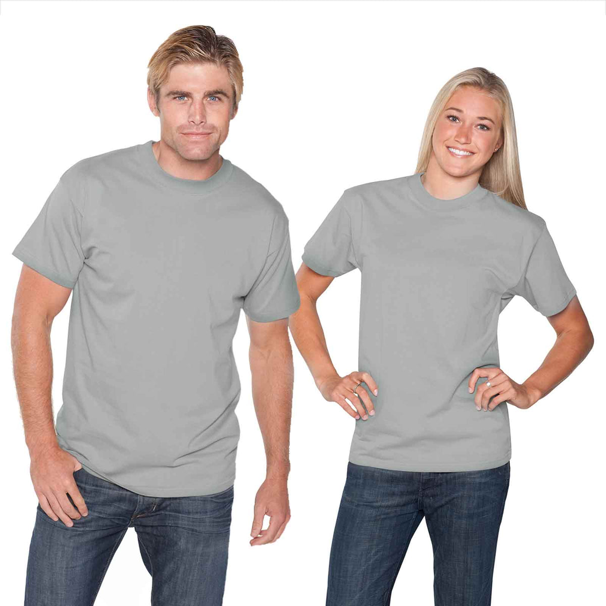 OTTO Unisex Heavyweight Comfy Tee T-Shirt OTTO 651-201 Otto Cap 014 - Gray 5XL