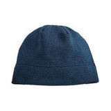 Heathered Knit Beanie. C917. Joe's USA Lagoon Blue Heather/Black