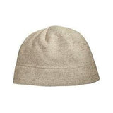 Heathered Knit Beanie. C917. Joe's USA Oatmeal Heather/Brown