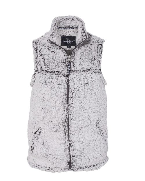 Boxercraft Women’s Sherpa Full-Zip Vest - Boxercraft Q11