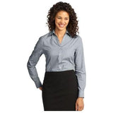 Ladies Crosshatch Easy Care Shirt