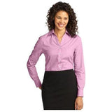 Ladies Crosshatch Easy Care Shirt