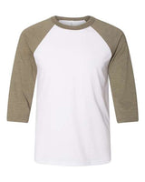BELLA + CANVAS Unisex Three-Quarter Sleeve Baseball Tee - BELLA + CANVAS 3200