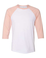 BELLA + CANVAS Unisex Three-Quarter Sleeve Baseball Tee - BELLA + CANVAS 3200