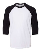 Bella + Canvas 3200Y Youth Three-Quarter Sleeve Baseball Tee