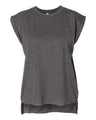 Bella + Canvas 8804 Women’s Flowy Rolled Cuffs Muscle Tee