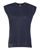 Bella + Canvas 8804 Women’s Flowy Rolled Cuffs Muscle Tee