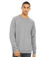 BELLA + CANVAS Unisex Sponge Fleece Raglan Crewneck Sweatshirt - BELLA + CANVAS 3901