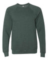 Bella + Canvas 3901 Unisex Sponge Fleece Raglan Crewneck Sweatshirt