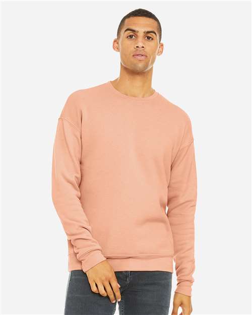 Bella + Canvas 3945 Unisex Sponge Fleece Drop Shoulder Crewneck Sweatshirt