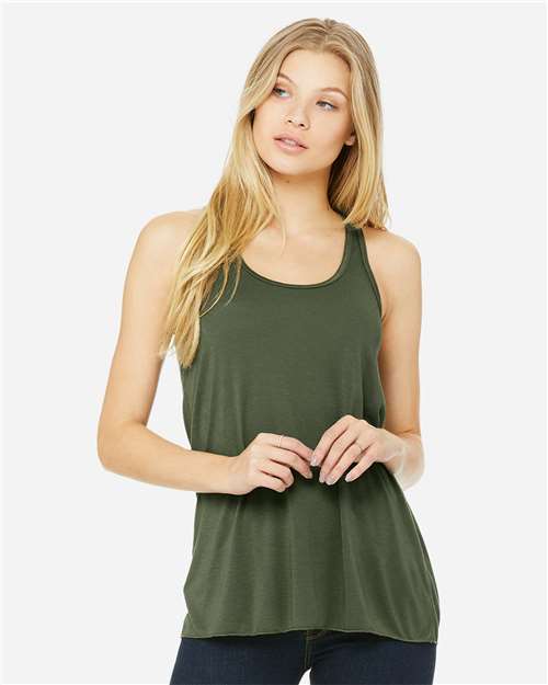 BELLA + CANVAS Women's Flowy Racerback Tank - BELLA + CANVAS 8800