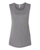 BELLA + CANVAS Women's Flowy Scoop Muscle Tank - BELLA + CANVAS 8803