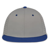The Game GB998 Perforated GameChanger Baseball Hat | Wholesale Pro Shape Flat Bill Caps