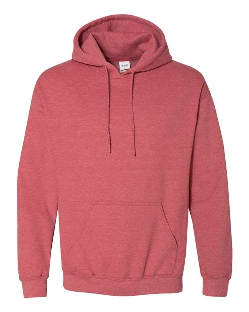 Gildan Heavy Blend™ Hooded Sweatshirt - Heather Scarlet Red - Gildan 18500 Gildan Heather Scarlet Red S