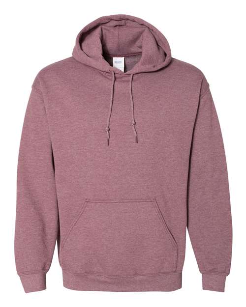 Gildan Heavy Blend™ Hooded Sweatshirt - Heather Dark Maroon - Gildan 18500 Gildan Heather Dark Maroon S