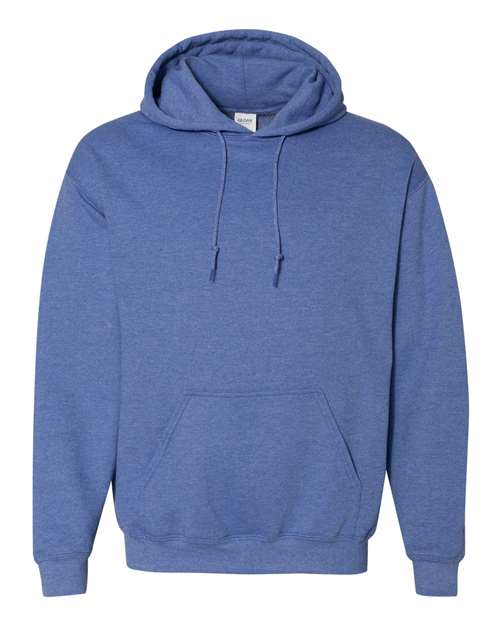 Gildan Heavy Blend™ Hooded Sweatshirt - Heather Deep Royal - Gildan 18500 Gildan Heather Deep Royal S