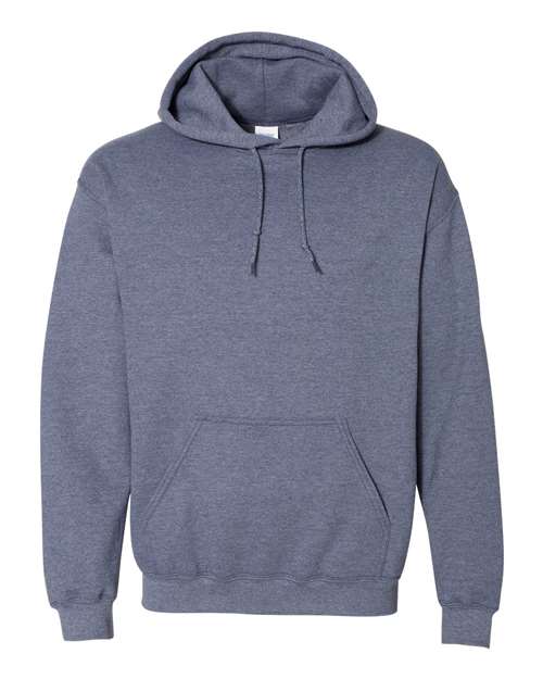 Gildan Heavy Blend™ Hooded Sweatshirt - Heather Dark Navy - Gildan 18500 Gildan Heather Dark Navy S