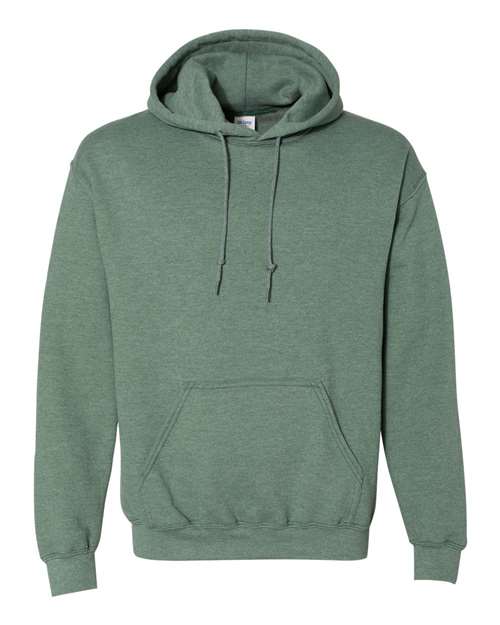 Gildan Heavy Blend™ Hooded Sweatshirt - Heather Dark Green - Gildan 18500 Gildan Heather Dark Green S