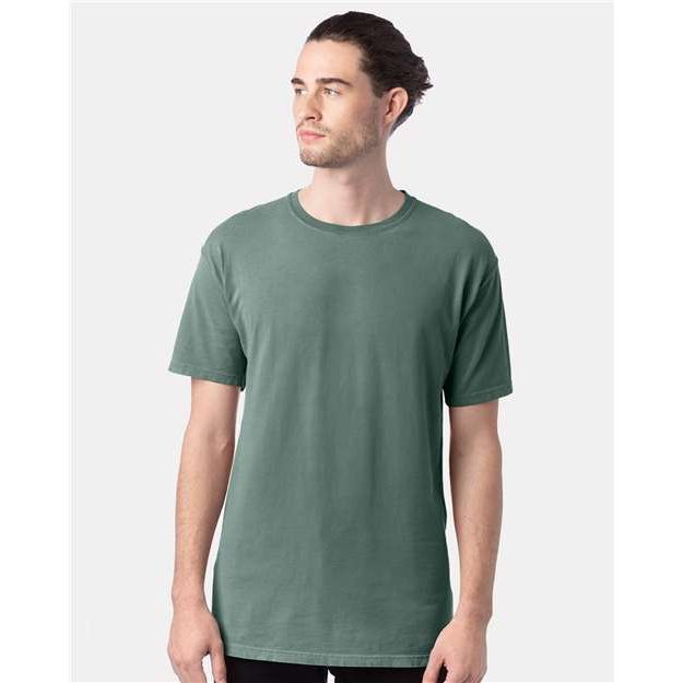 ComfortWash by Hanes Garment-Dyed T-Shirt - Cypress Green - ComfortWash by Hanes GDH100 ComfortWash by Hanes Cypress Green S