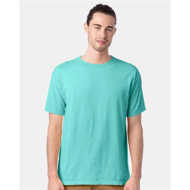 ComfortWash by Hanes Garment-Dyed T-Shirt - Mint - ComfortWash by Hanes GDH100 ComfortWash by Hanes Mint S