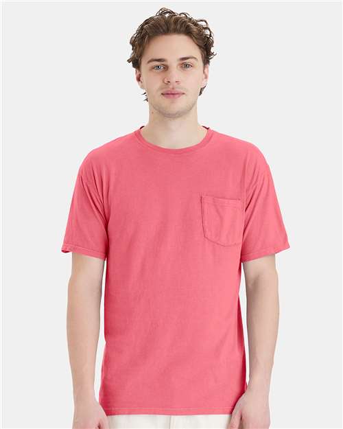 ComfortWash by Hanes Unisex Garment-Dyed Pocket T-Shirt - ComfortWash by Hanes GDH150