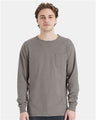 ComfortWash by Hanes Unisex Garment-Dyed Long Sleeve T-Shirt With a Pocket - ComfortWash by Hanes GDH250
