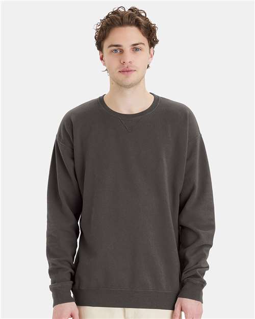 ComfortWash by Hanes Unisex Garment-Dyed Crewneck Sweatshirt - ComfortWash by Hanes GDH400