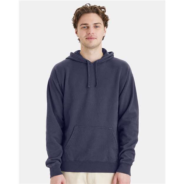 ComfortWash by Hanes Garment-Dyed Unisex Hooded Sweatshirt - ComfortWash by Hanes GDH450 ComfortWash by Hanes Anchor Slate S