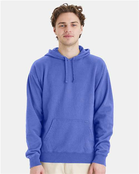 ComfortWash by Hanes Garment-Dyed Hooded Sweatshirt - Deep Forte Blue - ComfortWash by Hanes GDH450 ComfortWash by Hanes