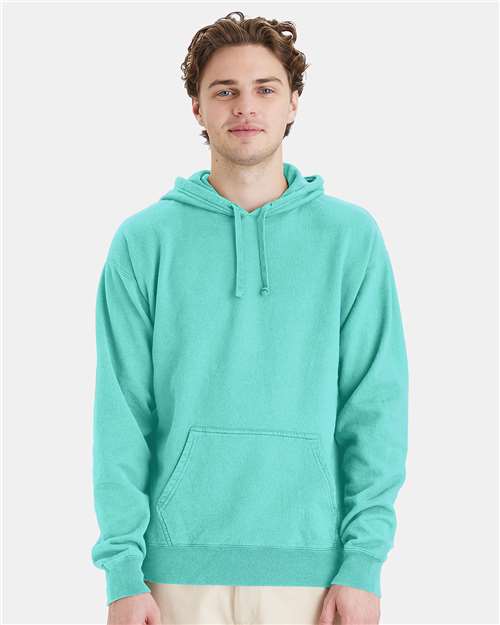 ComfortWash by Hanes Garment-Dyed Hooded Sweatshirt - Mint - ComfortWash by Hanes GDH450 ComfortWash by Hanes Mint S