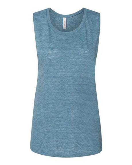 BELLA + CANVAS Women's Flowy Scoop Muscle Tank - BELLA + CANVAS 8803